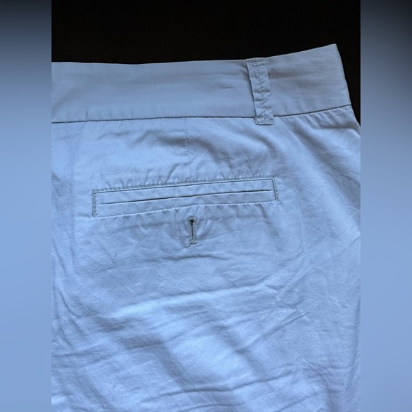 J. CREW White, Broken-In Classic, Twill Shorts w/Pockets Sz. 12 - Picture 3 of 11